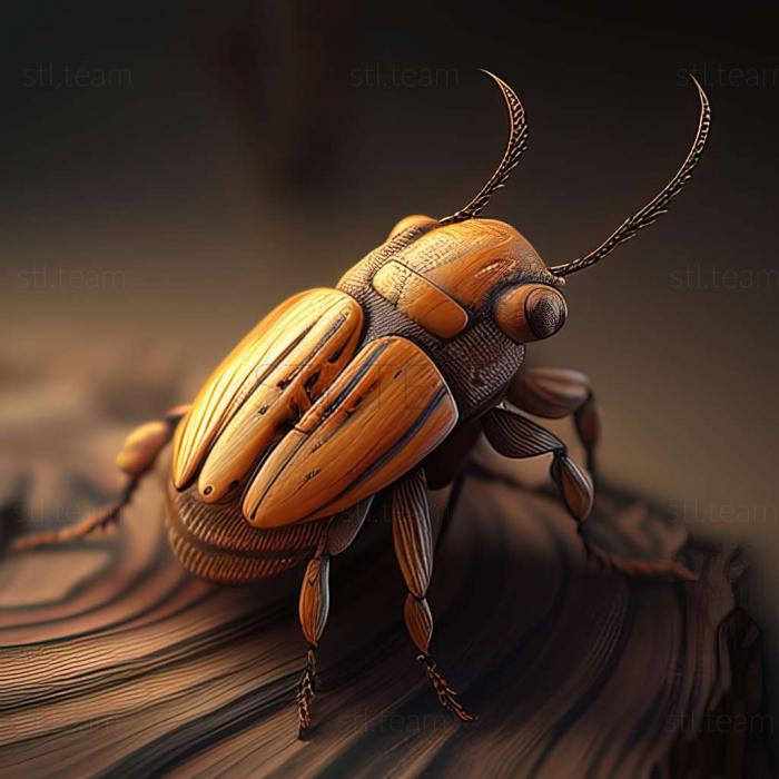 3D модель Rabdophaga albipennis (STL)